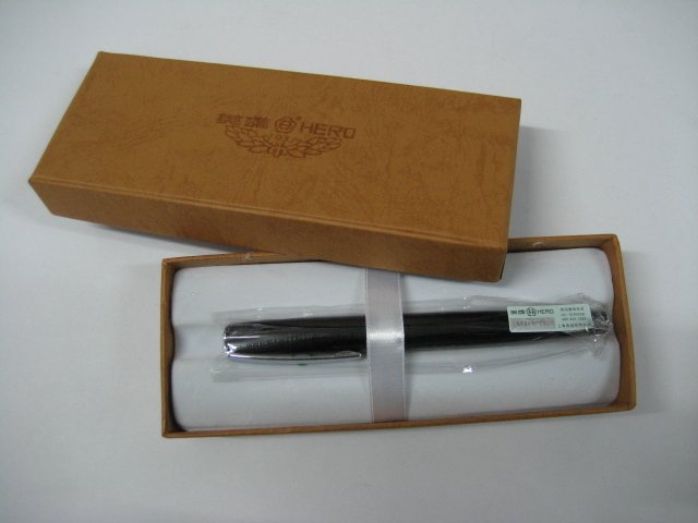 Guaranteed 100% Genuine HERO Fountain Pen (382),Metal pen,Have security check code, Wholesale and retail