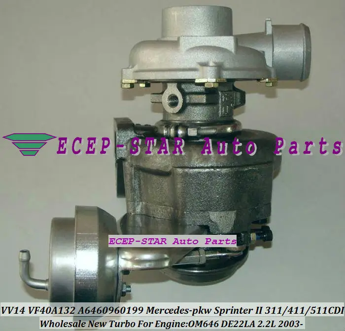 VV14 VF40A132 Mercedes-PKW SprinterII 211CDI 311CDI 411CDI 511CDI 2003-2009 2.2L VV14 A6460960199 (3)