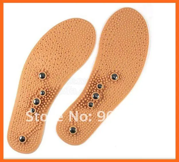 Clean Health Foot Magnetic Therapy Thener Massage Insoles Shoe Comfort Pads, foot care pads 