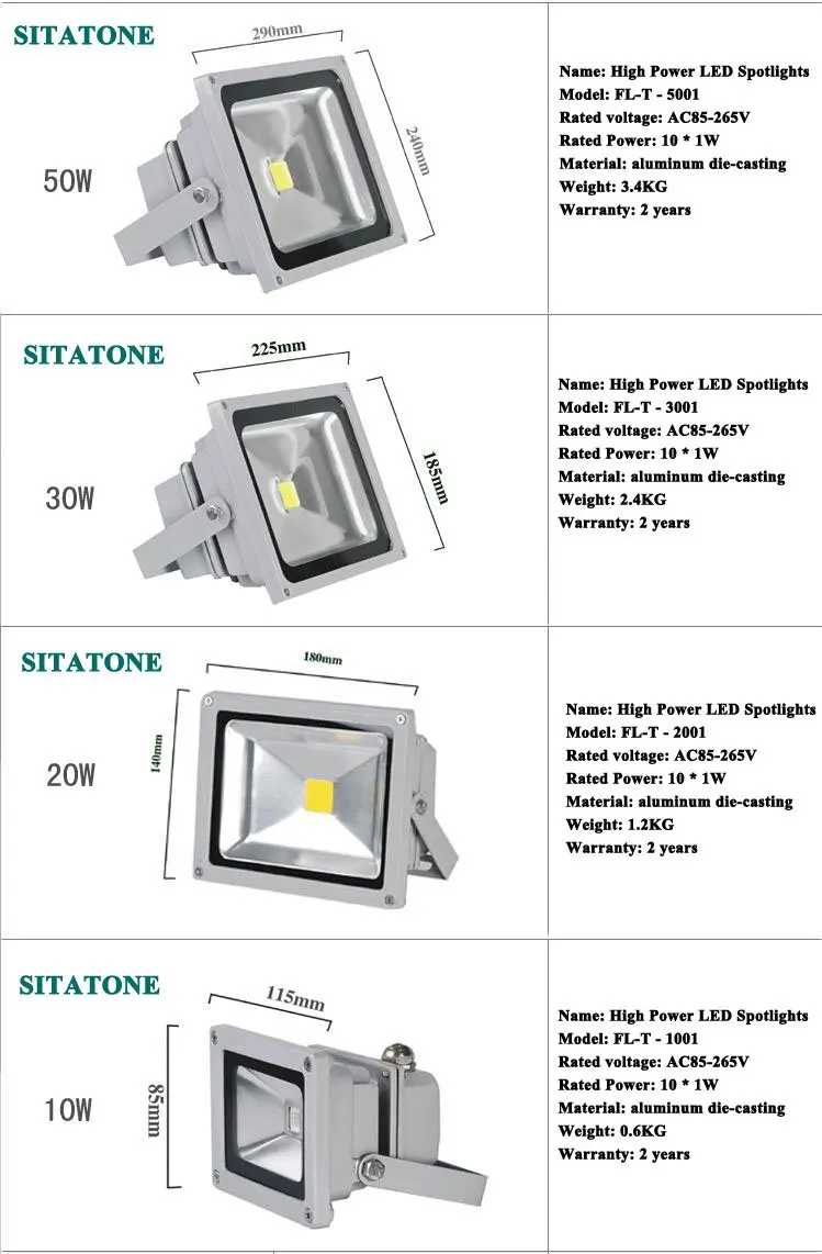 Free shipping 20W LED Flood light,AC85-265V,2000LM,3 years warranty,1*20W led flood light