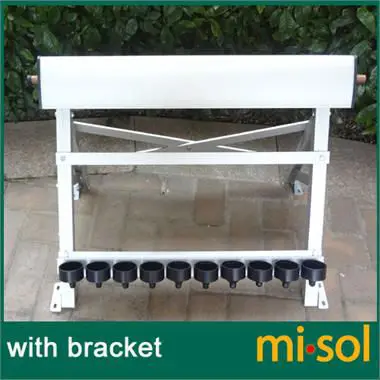 Furos com Suporte para o Coletor Aquecedor de Água 58*500mm para a Energia Colector Solar Tubo 10 4 China tube english Suppliers