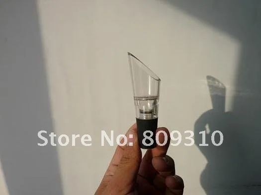 10pcs/lot White & Red Wine Aerator Decanter Pourer Increase flavor for Whisky Arylic Free shipping