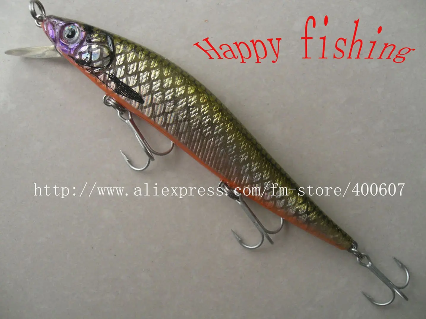 Bass Terminator  Minnow Plastic  Fishing Lure(M120S) Enjoy Retail Convenienc at Wholesale Price