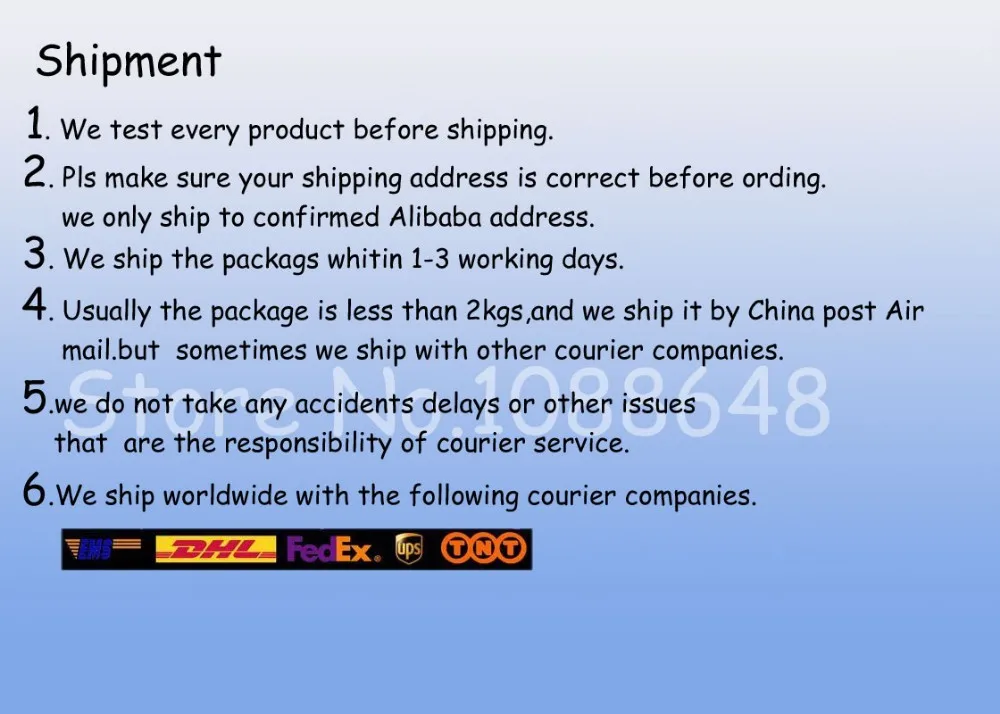 shippment