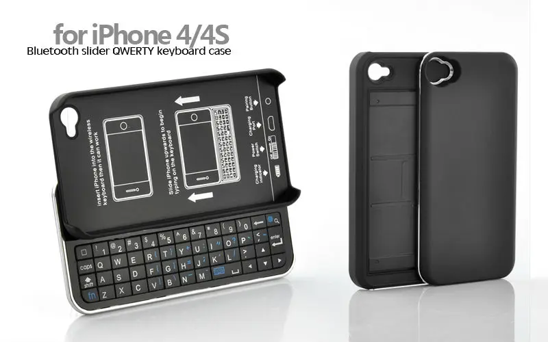 Iphone 4g 4s,slide-out Qwerty Keyboard 