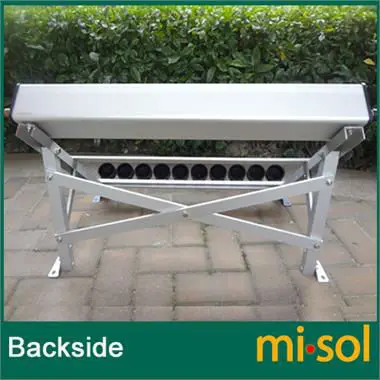 Furos com Suporte para o Coletor Aquecedor de Água 58*500mm para a Energia Colector Solar Tubo 10 7 Colector (10 furos) com suporte para o