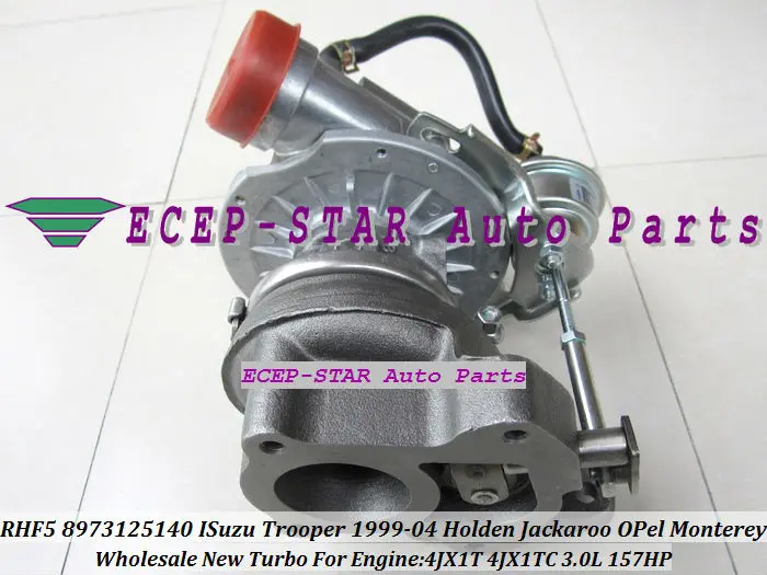 Turbo RHF5 8973125140 VA430070 Turbocharger FOR ISUZU Trooper 1999-2004 HOLDEN Jackaroo OPEL Monterey 4JX1T 4JX1TC 3.0L 157HP (3)