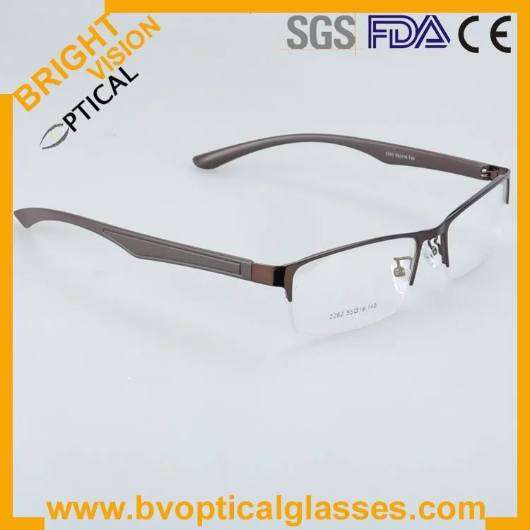 New model half rim metal optical frames glasses2262ka-1