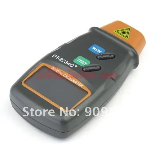 free shipping Digital Laser Tachometer 2.5-100000 RPM (DT-2234C+)