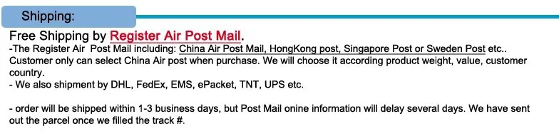 shipping