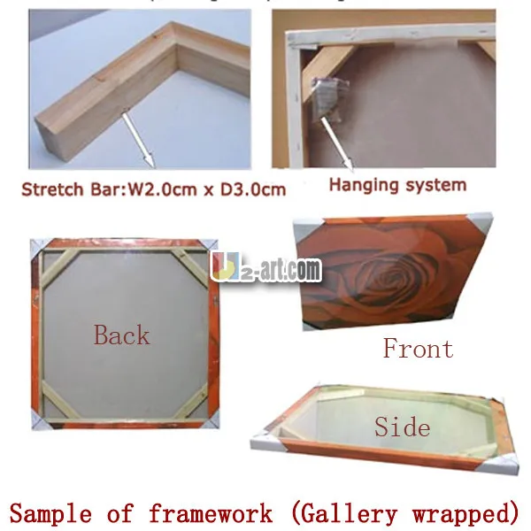 framework and stretched of oil painting-2