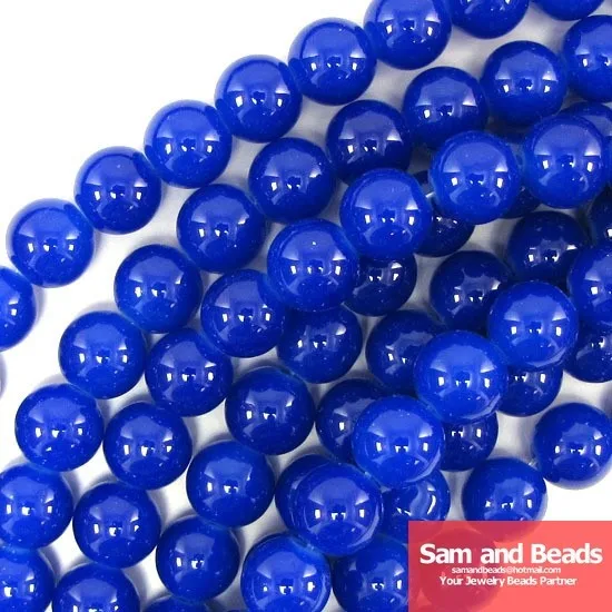 nEO_IMG_10mm glass round beads strand dark blue