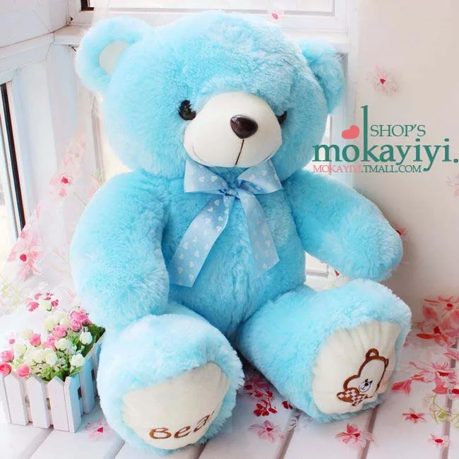 cute blue teddy bear