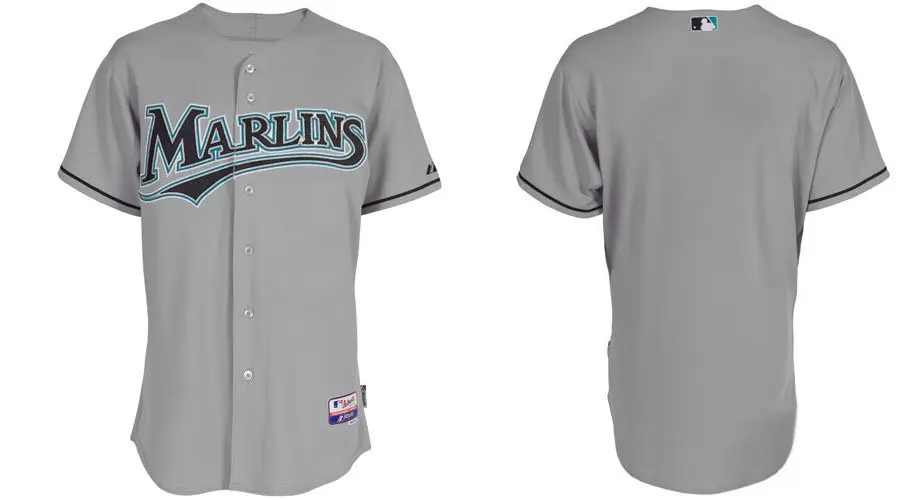 marlins grey jersey