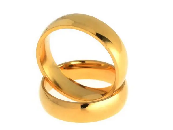 1pc Plain Anium Steel Ring New Fashion Engagement Wedding Jr01038 4 Jpg