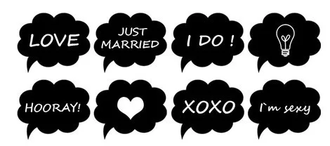 Wedding Events Diy Words In Card On A Stick Wedding Party Photo Booth Props Photobooth Funny Groom And Bride Deco For Wedding Party Pudding Party Bouncerparty Chopsticks Aliexpress