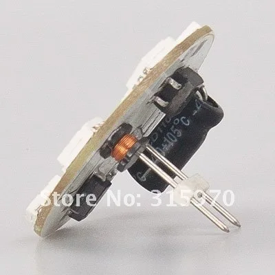 (AC/DC10-30V) g4 led lamp, 9pcs 12VAC/12VDC/24VDC/24VAC full color