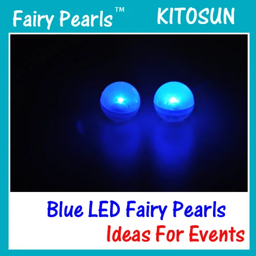 Blue LED Fairy Pearls