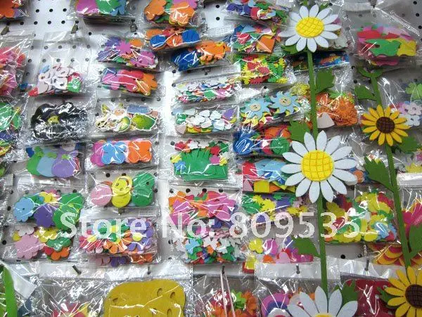 Free Shipping 200pcs/lot Nonwovens Applique Red Ladybug For Scrapbooks 16x19mm
