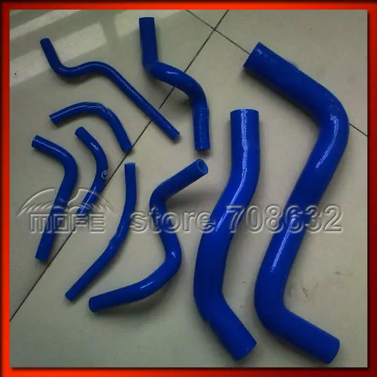 9PCS Samco Sport Silicone Radiator Coolant Heater Hose Kit For Mitsubishi Galant 2.0 2.5 1998 to 2005 Mitsubishi Galant 2.0  2.5 1998 2005 9PCS (1)