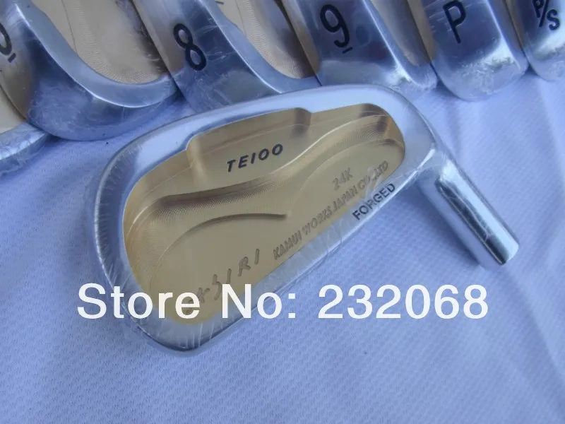 Original Golf Irons KAMUI TE100 ASIRI 24K Irons Heads Without Shafts
