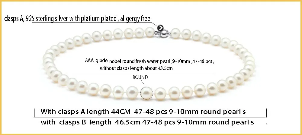 white pearl 9-10mm 48pcs size2