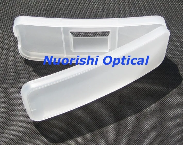 Two Horizons Custodia rigida per occhiali – fodera morbida – chiusura lampo – clip per cintura – effetto tela – protezione per occhiali da sole, occhiali sportivi, Nero , Taglia unica