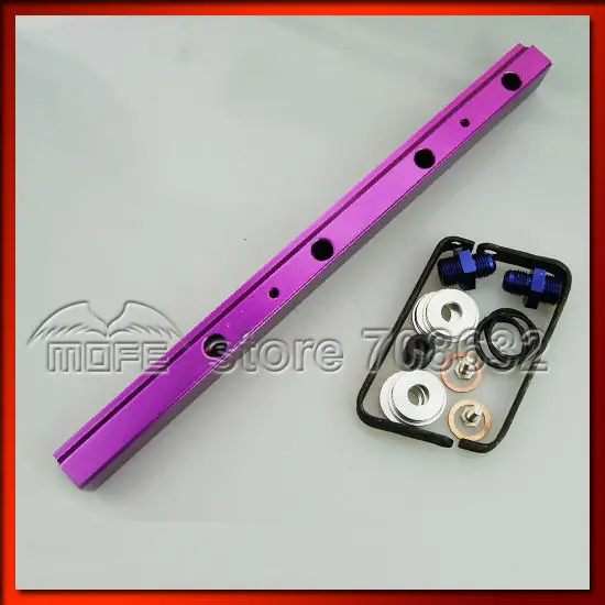 Aluminum Top Feed Injector Fuel Rail Kit Nissan S14 S15 DSC_0891