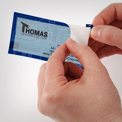 business card and sticker printing