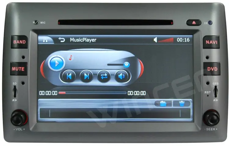 Excellent 8" Car DVD Player for Fiat Stilo with 3D Menu multilanguage support onboard computer HOT SELLING Free Shipping+Map 7