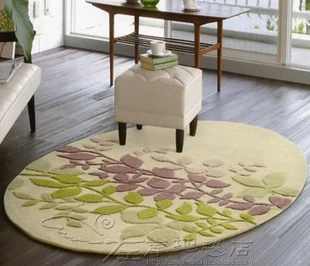 grand tapis ovale