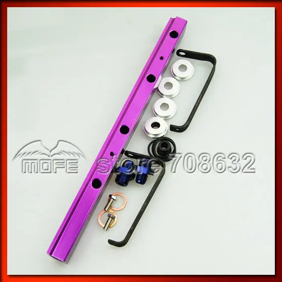 Aluminum Top Feed Injector Fuel Rail Kit Nissan S14 S15 fuel rail for Nissan S14, S15 (1)