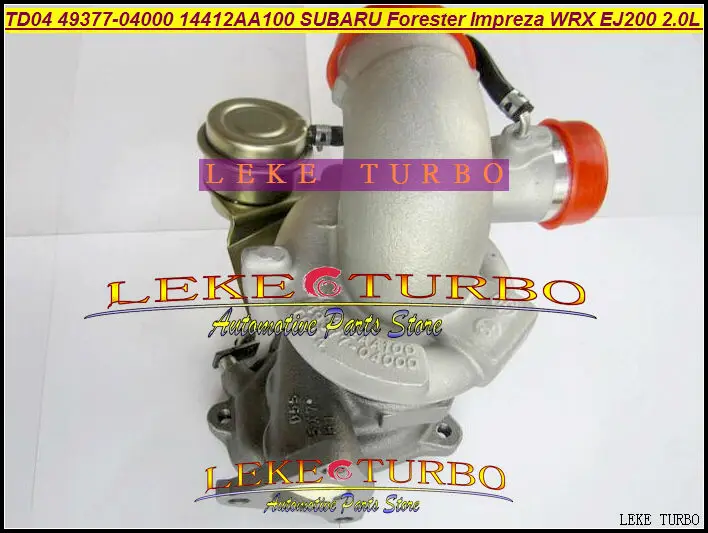 Wholesale NEW TD04 49377-04000 14412AA100 Turbo Turbochrager For SUBARU Forester Impreza WRX engine EJ20 EJ200 2.0L turbine LEKE (1)