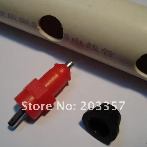 X20 screw red poultry chicken bird quial nipple drinker waterer ball seal