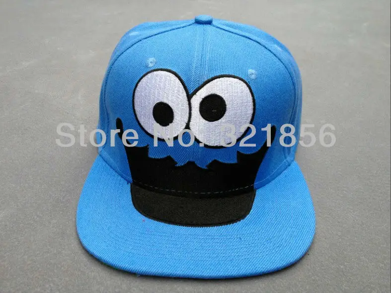 3 warna Baru Snapback Kartun Topi 