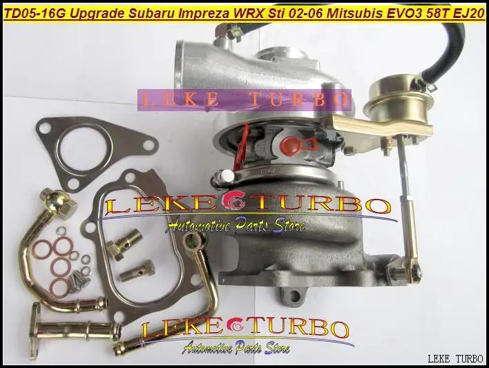 TD05-16G TD05H-16G 49178-06310  for Upgrade Subaru Impreza WRX Sti 02-06 Mitsubishi EVO III 58T EJ20 Turbo Turbine Turbocharge (4)