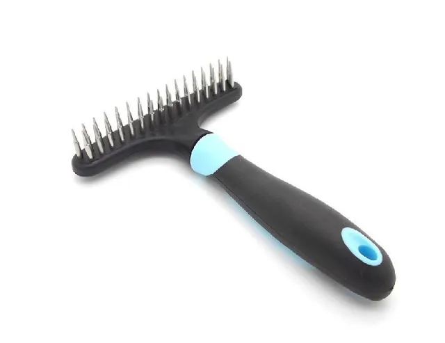 Groom Professional Wooden Perth Pin Undercoat Rake | Millie's Paws