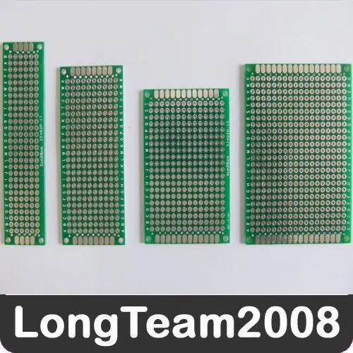 20pcs Double-Side Universal PCB Board, 2x8 / 3x7 / 4x6 / 5x7cm S867