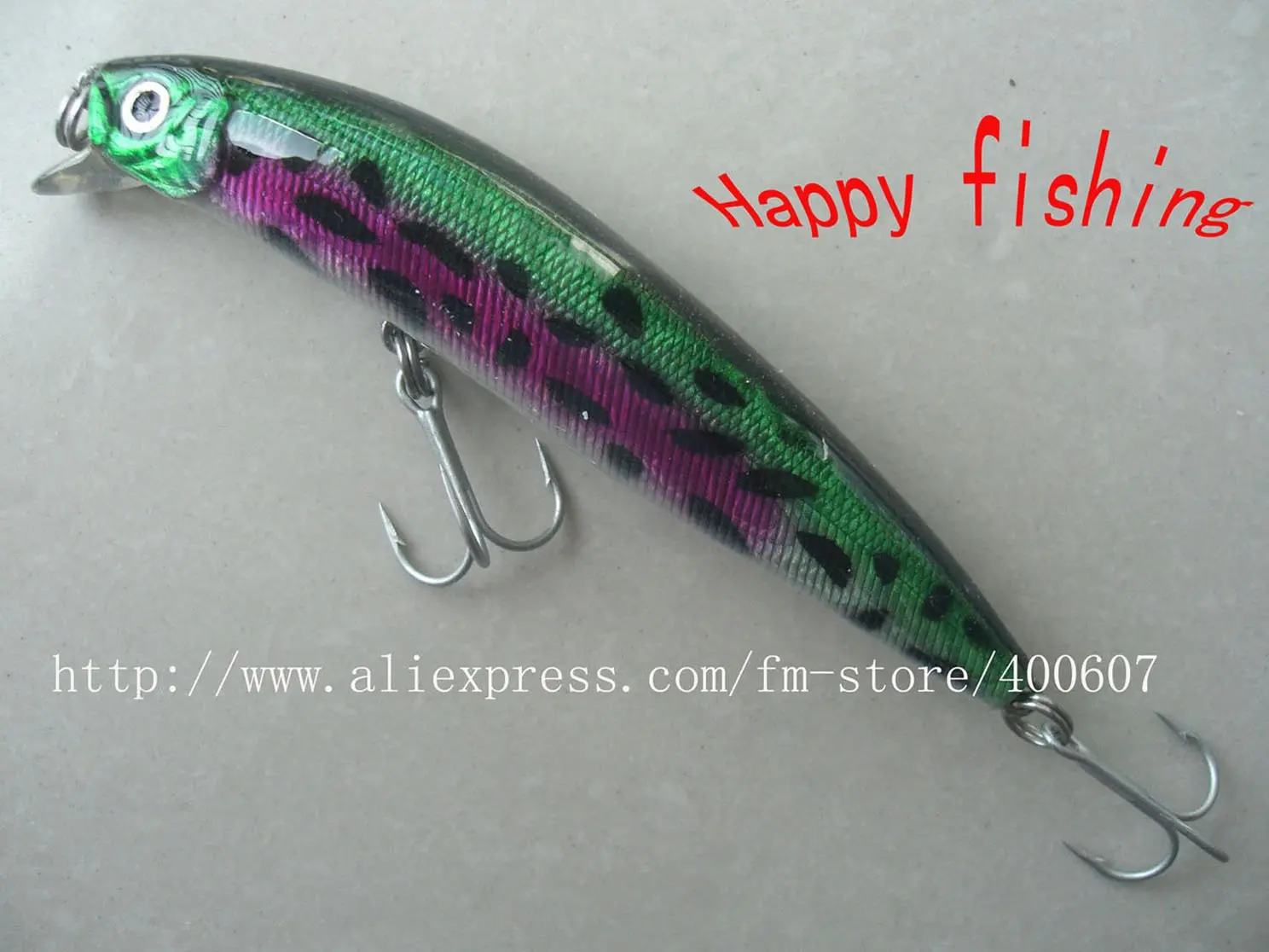 Bass Terminator  Minnow Plastic  Fishing Lure(M100F) Enjoy Retail Convenienc at Wholesale Price