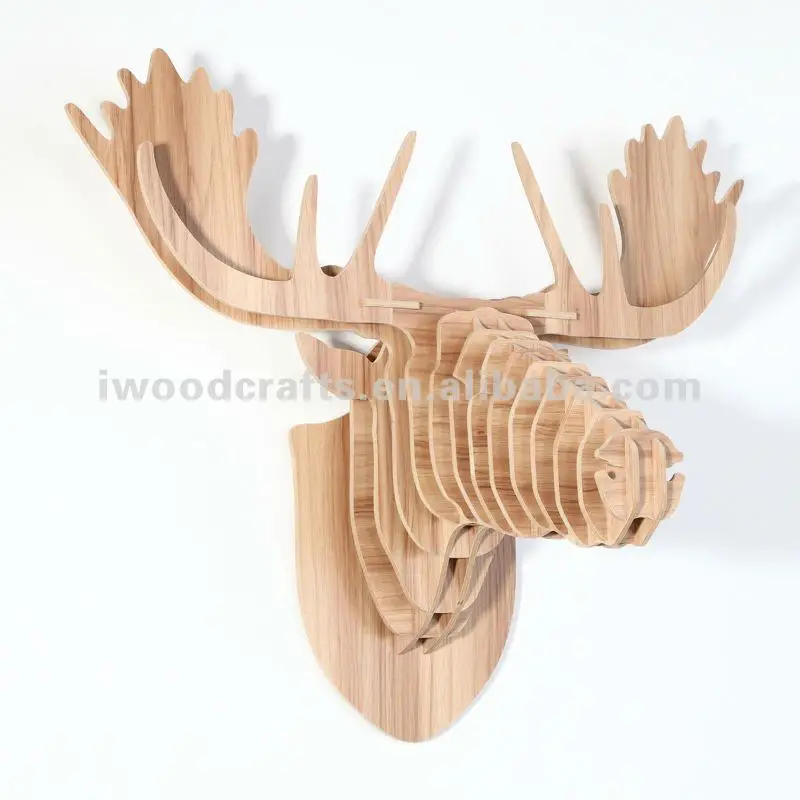 Купить голова оленя для украшения стены, дисплей в интернет-магазине с ...