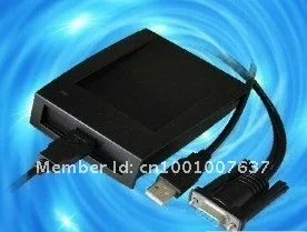 10pcs Free Shipment RS232 Security Black USB RFID ID Proximity Sensor Smart Card Reader 125Khz EM4100  Lowest Price on aliexpres
