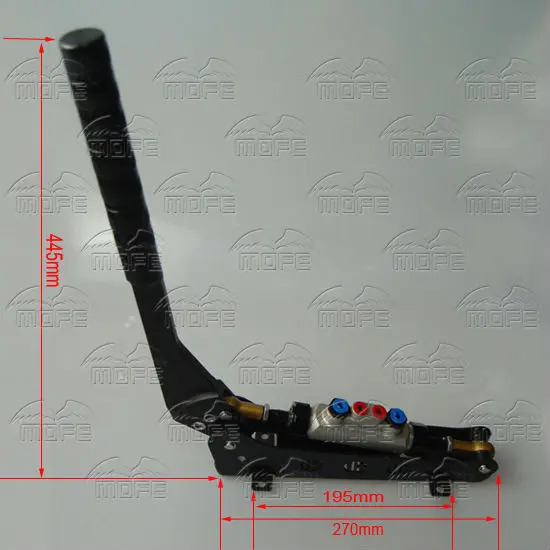 Dual Pump Adjustable Lever Length Drift Rally Hydraulic E-brake Handbrake Hand Brake 11
