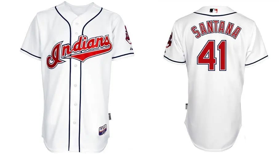 white indians jersey