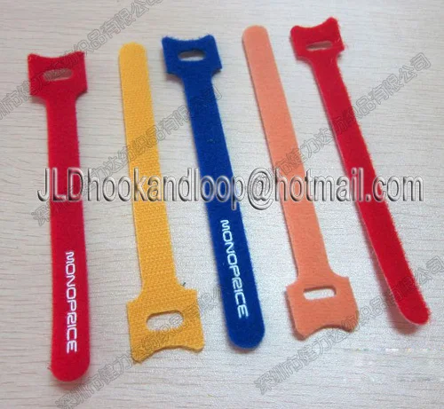 high quality back to back printed logo Velcro cable tie.jpg