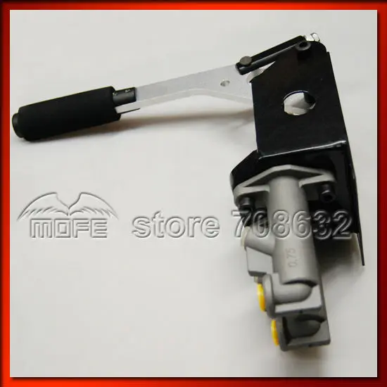 0.75 INCH Master Cylinder Aluminum Hydraulic Hand Brake Handbrake hydraulic handbrake-JDSS011 (2)