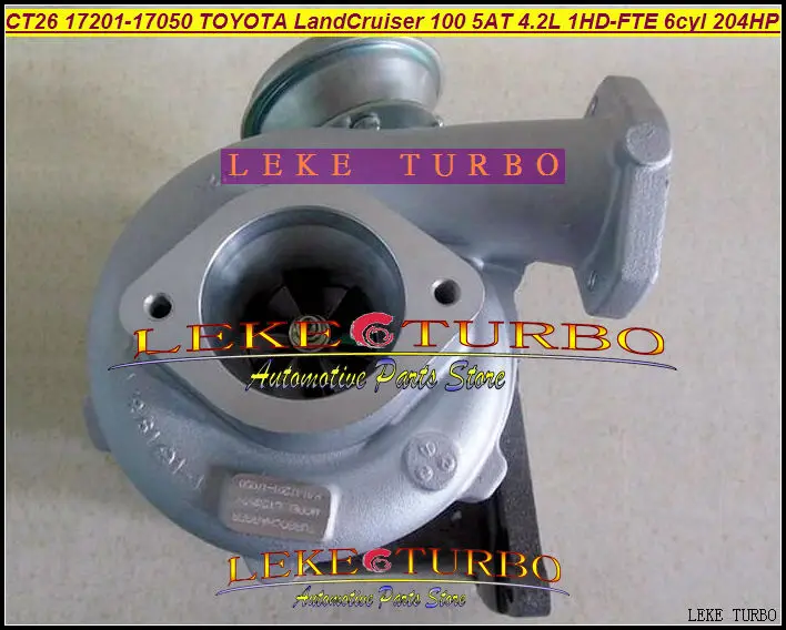 CT26 750001-5002S 17201-17050 Turbo Turbocharger For TOYOTA Land Cruiser 100 5AT 4.2L 2004-05 1HD-FTE 6cyl 204HP (3)