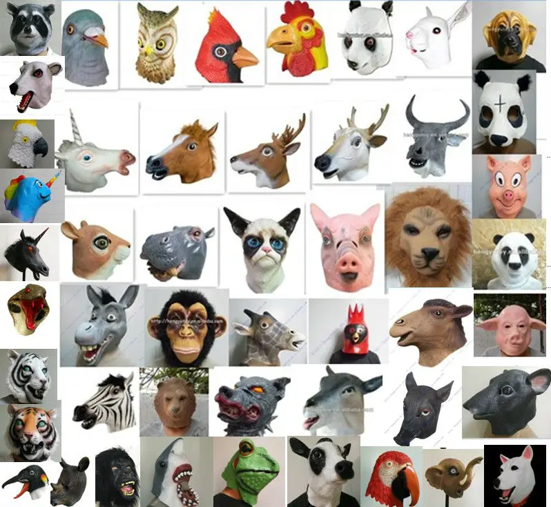 48items animal mask