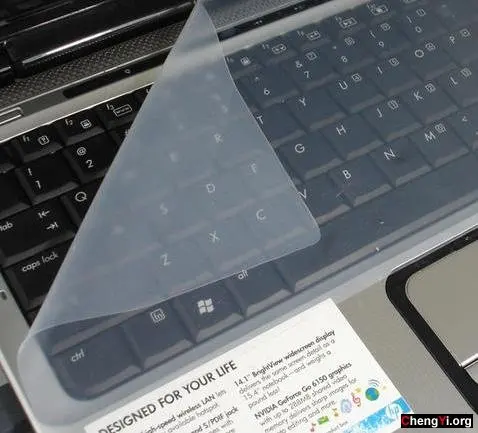 laptop keyboard skin protector, universal laptop keyboard cover, 100pcs/lot transparent clear color, silicone material