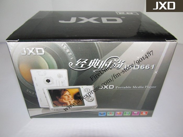 JXD 661 with Speaker Portable Media MP3/MP4 Player 5pcs/lotplayer