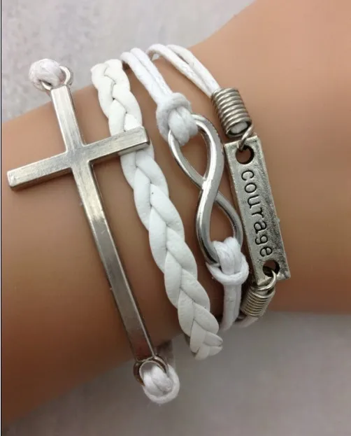 turtle,karma, angel wings, infinity wish bracelet  1580